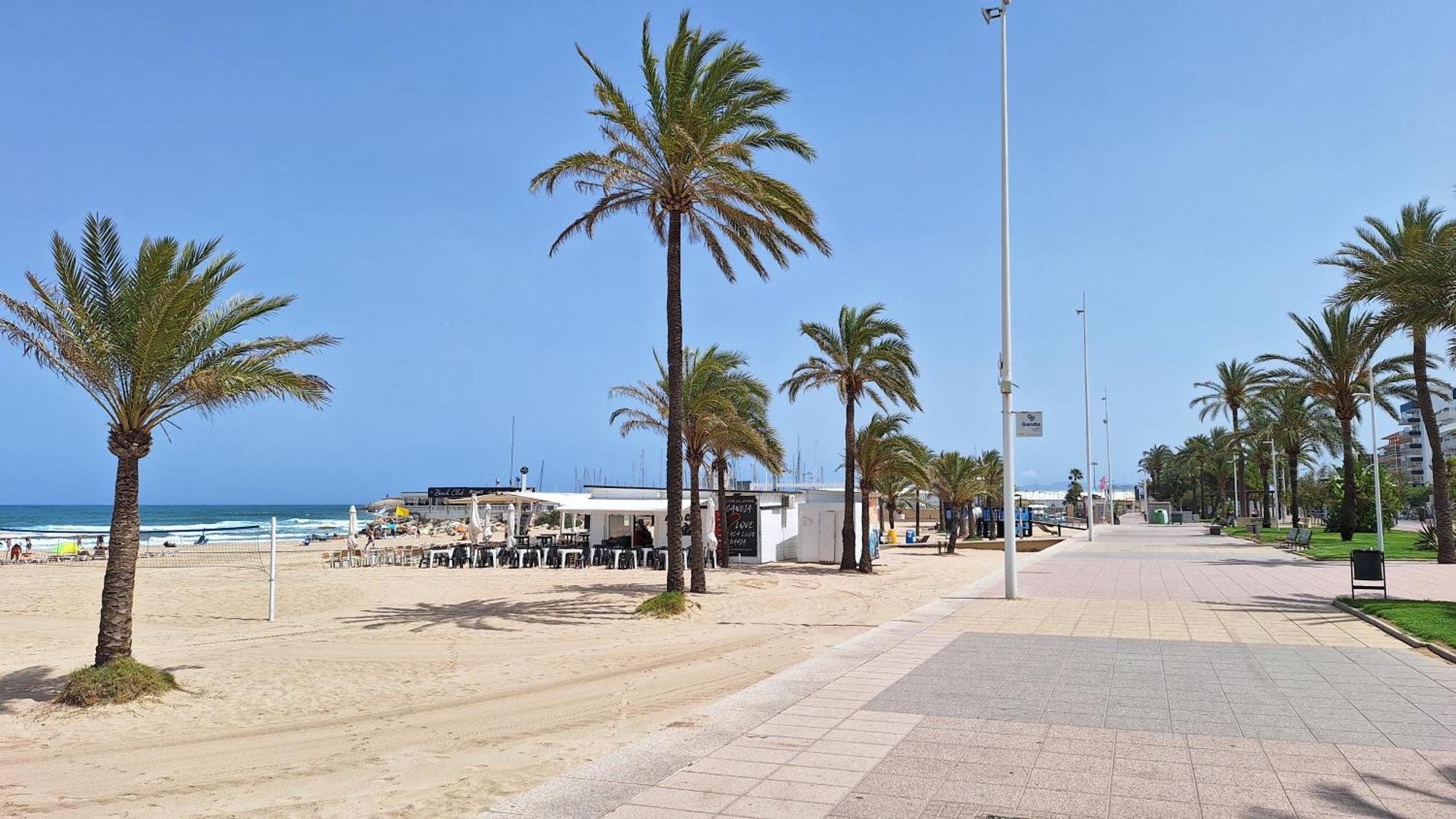Gandia Primera Linea Caracola Beach View Eksteriør billede