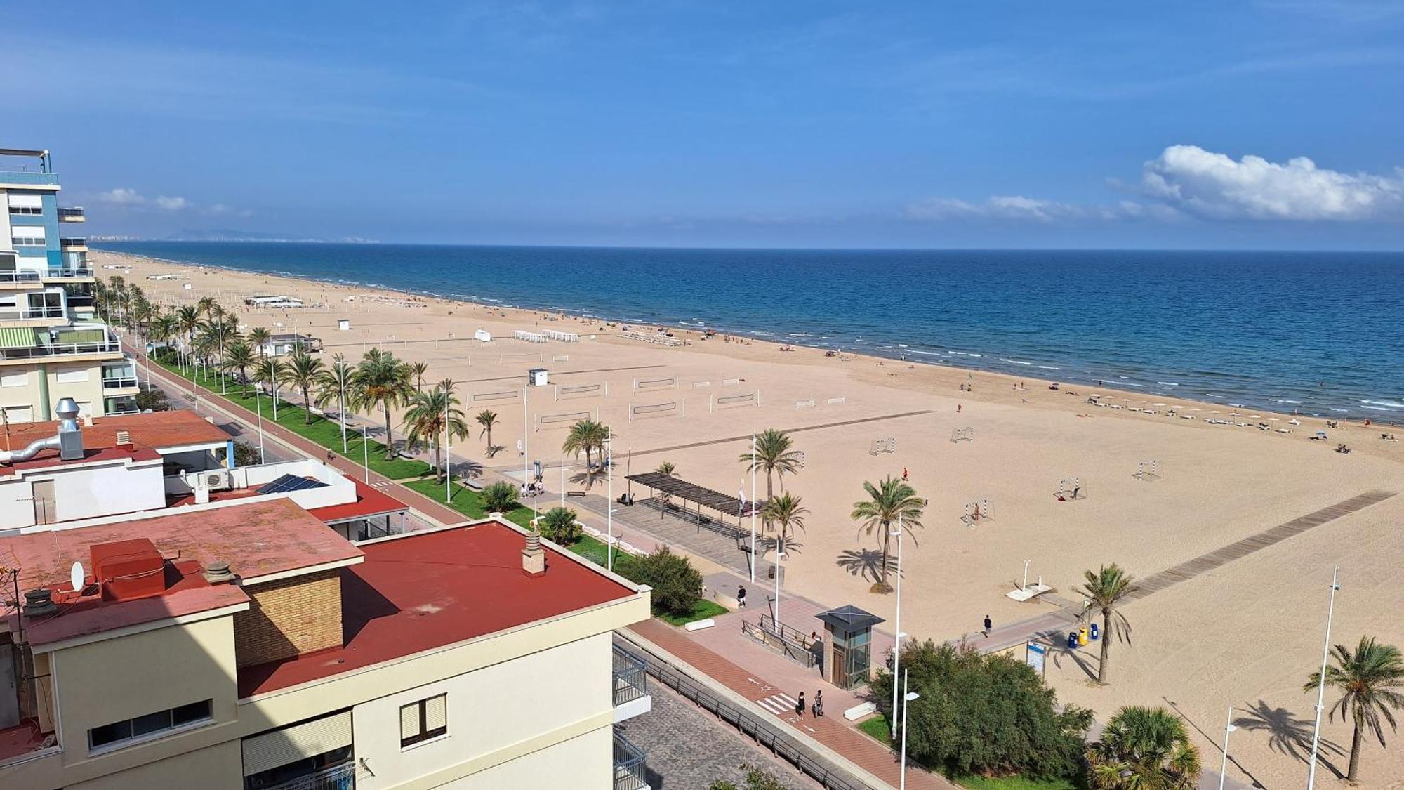 Gandia Primera Linea Caracola Beach View Eksteriør billede