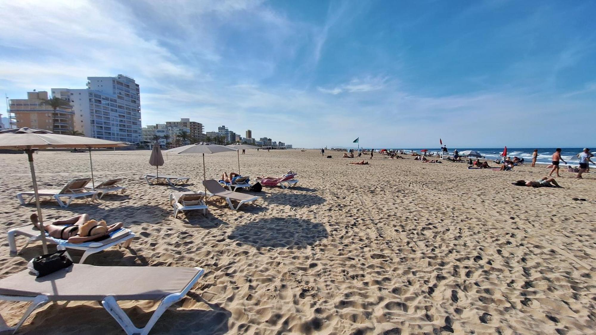 Gandia Primera Linea Caracola Beach View Eksteriør billede