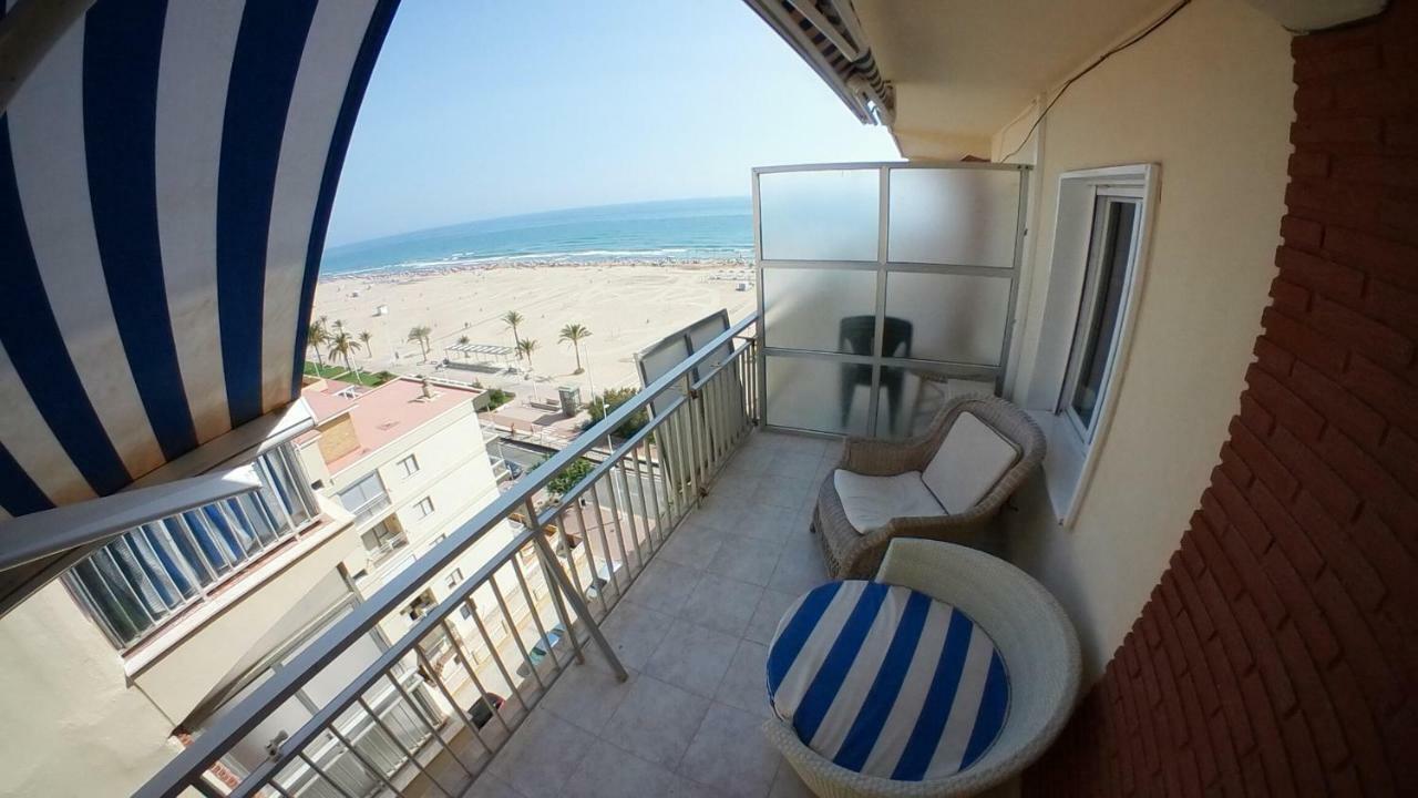 Preciosos Apartamentos Caracola En La Primera Linea De La Playa De Gandía Eksteriør billede